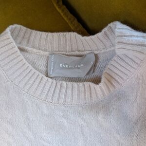 Everlane Cream Knit Sweater